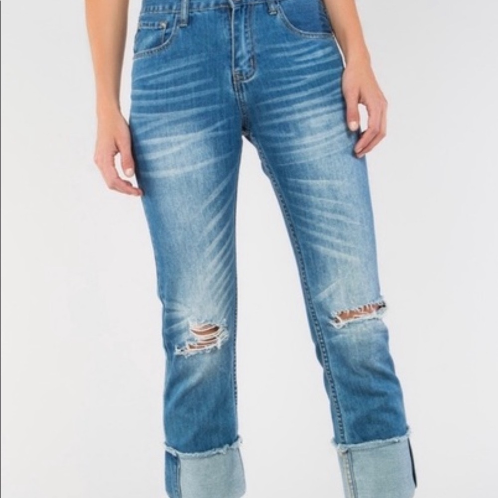Pol denim JeansCuff light weight. NEw/w tag